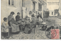 19  SCENES CHAMPETRES L' APRES - MIDI AU VILLAGE - Sonstige & Ohne Zuordnung