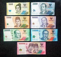 Indonesia Banknotes 2022, August 18 (NEW EMMISION) - Otros – Asia