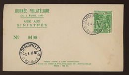 2 Avril 1945.  FDC ?  Une Seule Des Valeurs - Storia Postale