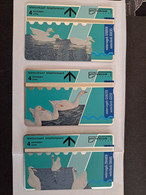 NETHERLANDS 3CARDS L&G R8 1/3 4 Units TELE ART 1,2,3 / ZWAAN/SWAN BIRDS / MINT CARDS   ** 10706** - Privat