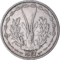 Monnaie, Communauté économique Des États De L'Afrique De L'Ouest, Franc, 1967 - Ivory Coast