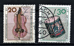 ALLEMAGNE: Berlin N° 423-424  (Yvert) Oblitérés. 1970-1979 - Gebraucht