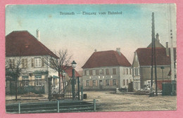 67 - BRUMATH - Eingang Vom Bahnhof - Gare - Brumath