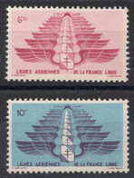 Levant  Timbres Poste Aérienne N°5** & 6** Neufs Sans Charnière TB Cote : 8.00 € - Unused Stamps