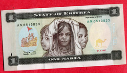 1 Nakfa Neuf 4 Euros - Eritrea