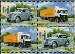UKRAINE/UKRAINA 2013 Mih. 1334/35 Europa-Cept. Postal Means. Cars And Trucks MNH ** - Oekraïne