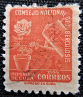 Timbre De Cuba 1955   Y&T N° 24 - Beneficiencia (Sellos De)