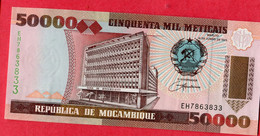 50000 Meticais 1993 Neuf 4 Euros - Moçambique
