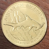 64 BIARRITZ MUSÉE DE LA MER REQUIN MARTEAU MDP 2016 MÉDAILLE MONNAIE DE PARIS JETON TOURISTIQUE MEDALS COINS TOKENS - 2016