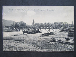 AK KORNEUBURG Eisenbahnregiment Ca. 1915 /// D*53539 - Korneuburg