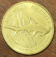 64 BIARRITZ MUSÉE DE LA MER REQUIN MARTEAU MDP 2017 SOUVENIR MONNAIE DE PARIS JETON TOURISTIQUE MEDALS COINS TOKENS - 2017