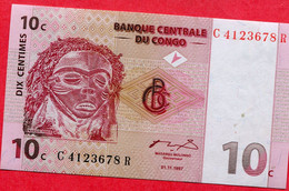 10 Centimes 1997 Neuf 3 Euros - República Democrática Del Congo & Zaire