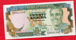 20 Kwacha Neuf 3 Euros - Zambie