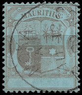 1895 MAURITIUS - SG. 128 ERROR MISSING VALUE - NOT LISTED IN GIBBONS - Maurice (...-1967)
