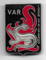 Insigne Des Sapeurs Pompiers Du Var - Feuerwehr