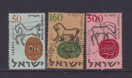 ISRAEL - 1957 Jewish New Year Set Used As Scan - Used Stamps (without Tabs)