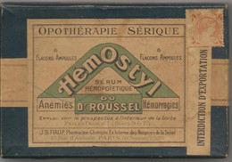 Boite Hémostyl (1925 -1935) Du Dr Gaston ROUSSEL Associé Au Pharmacien J.B. FIALIP  -  Voir Mes Photos Et Mon Annonce - Equipo Dental Y Médica