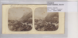 FRANCE, Saint MARCEL, Savoie - GAUDIN - Modello "Tissue"  Finestrato - Stereoview Stereophoto 3D - Years  '1860 - Fotos Estereoscópicas