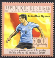 GUINEA 2010 - 1v - MNH -  Sebastian Eguren - Uruguay - Football Fußball Fútbol Soccer Calcio Voetbal Futebol - World Cup - 2010 – Afrique Du Sud