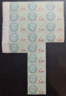FRANCE 1963 - MNH - YT 33 - Taxes Communales 1F50 - 18 Timbres - Zegels
