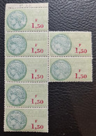 FRANCE 1963 - MNH - YT 33 - Taxes Communales 1F50 - 7 Timbres - Zegels