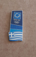 Athens 2004 Olympic Games - Greek Flag Pin #2 - Jeux Olympiques