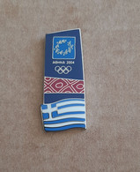 Athens 2004 Olympic Games - Greek Flag Pin #8 - Jeux Olympiques