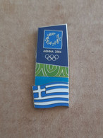 Athens 2004 Olympic Games - Greek Flag Pin #10 - Jeux Olympiques