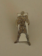 Athens 2004 Olympic Games - Boxing Pin From Municipality Peristeri,the City Of Boxing / White Boxer Pin - Jeux Olympiques