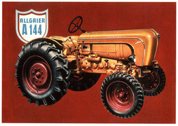 12565 ALLGAIER A144   TRACTEURS  Tracteur Matériel Agricole N° 118  éditions Centenaire .  (Recto Verso) - Trattori