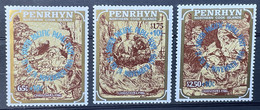 PENRHYN - MNH** - 1986 - # 458/460 - Penrhyn