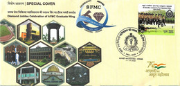 India 2022 Diamond Jubilee Armed Forces Medical College Pune , Education , Doctor,  Special Cover (**) Inde Indien - Covers & Documents