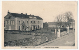 CPA - Ste GEMMES-SUR-LOIRE (Maine Et Loire) - La Mairie Et Les écoles - Sonstige & Ohne Zuordnung
