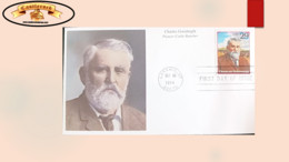 O) 1994 UNITED STATES - USA, CHARLES GOODNIGHT, PIONEER CATTLE RANCHER, LIVESTOCK, FDC XF - 1991-2000