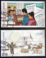 GREENLAND 2019     Minr.813-14  (lot H 88) - Usados