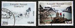 GREENLAND 2016   SEPAC  Minr.721-22   ( Lot H 94) - Gebruikt