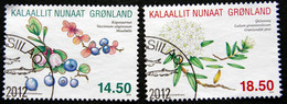 GREENLAND 2012  Herbs Plants   Minr.603-04   (lot H 98) - Gebraucht