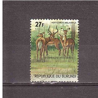 BURUNDI AEPYCEROS MELAMPUS - Used Stamps