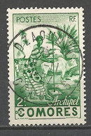 COMORES N° 4 CACHET DZAOUDZI - Used Stamps