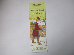 Le Marchand D'Odeurs. / L'Occitane En Provence - Marque-Pages