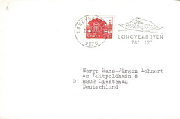 NORWAY - LETTER 1983 LONGYEARBYEN > DE / ZC104 - Cartas & Documentos