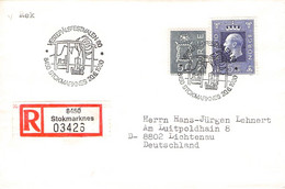 NORWAY - REGISTERED LETTER 1980  STOKMARKNES > DE / ZC105 - Covers & Documents