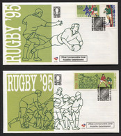 AFRIQUE SUD (RSA) 1995 - Rugby - FDC Obliteration Newlands 1995-05-25 - Lettres & Documents