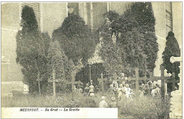 Meerhout. Réunion D'enfants Devant La Grotte à Meerhout. - Meerhout