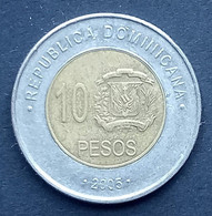 République Dominicaine - 10 Pesos 2005 - Dominicaine