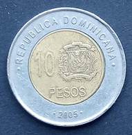 République Dominicaine - 10 Pesos 2005 - Dominicaine