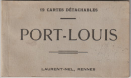 Dépt 56 - PORT-LOUIS - Album Carnet De 11 Cartes Postales Édition LAURENT-NEL - Port Louis
