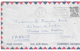 CANADA VIA AIR MAIL MONTREAL - Luftpost