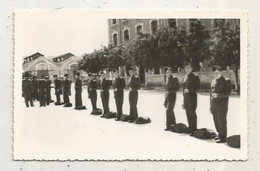 Cp , Carte Photo , Militaria , Militaires , 1951, Première Revue Par Le Colonel Delabarthe , écrite, 2 Scans - Personaggi