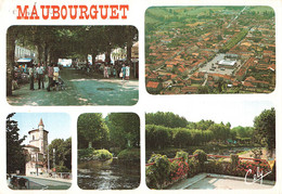 & 65 Maubourguet Vues CPM Allées Larbanes Vue Générale église Lavoir Camping - Maubourguet